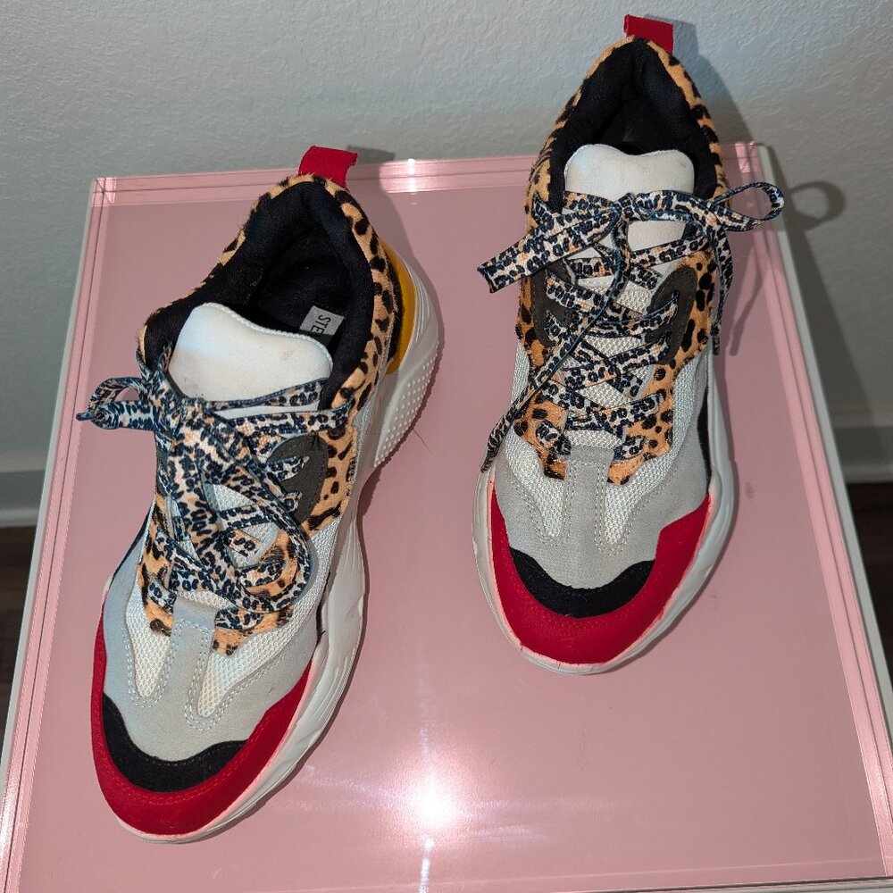 Steve Madden Dad Shoe Leopard sneakers